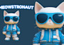 create stylized 3d cute character, mascot, animal, cartoon character in blender